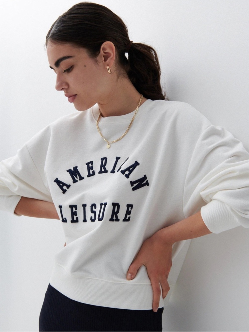 Reserved American Leisure Sweatshirt Pullover Jumper Size Medium